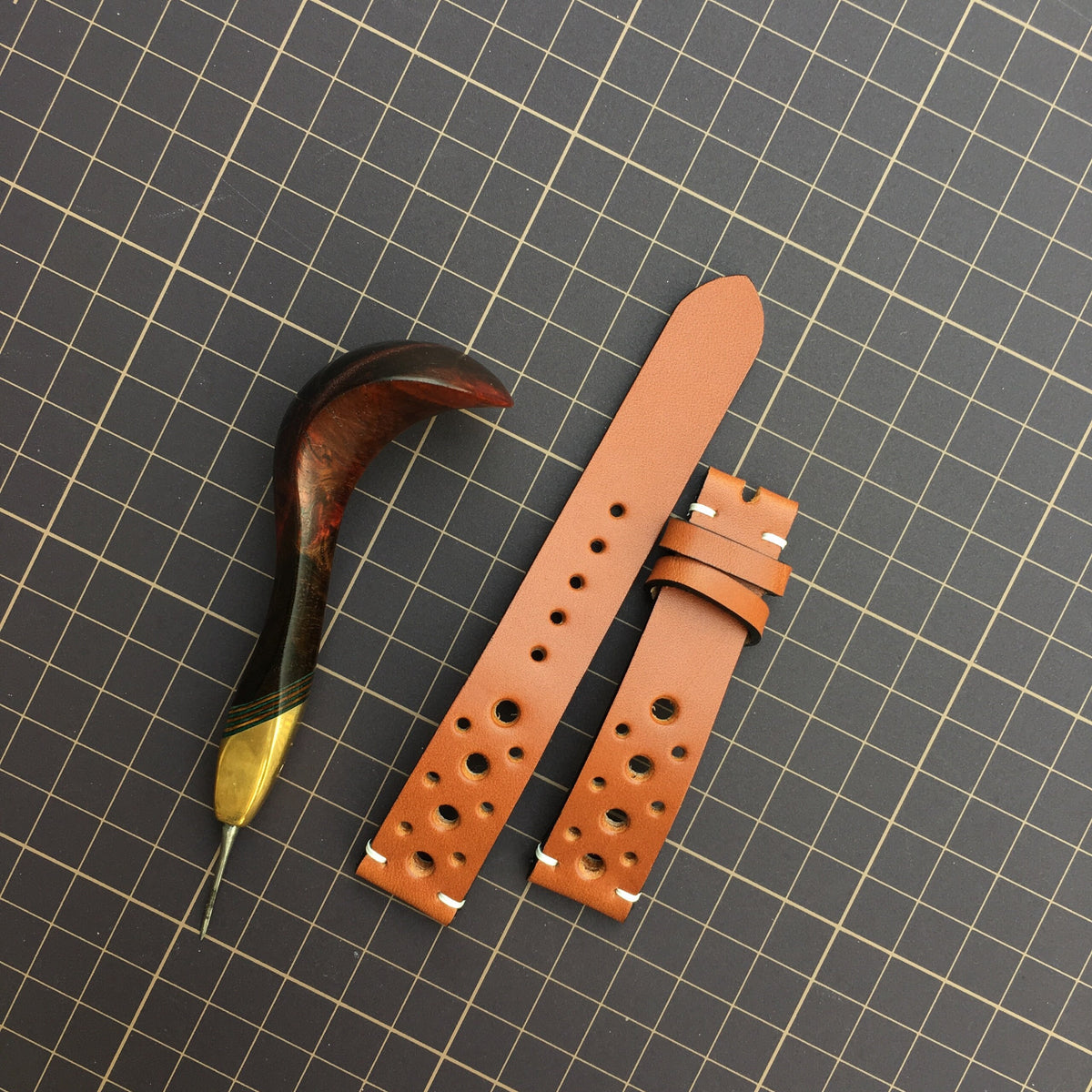 Rally Badalassi Carlo Watch Strap Leather I Watch band size 18mm,20mm,22mm,24mm