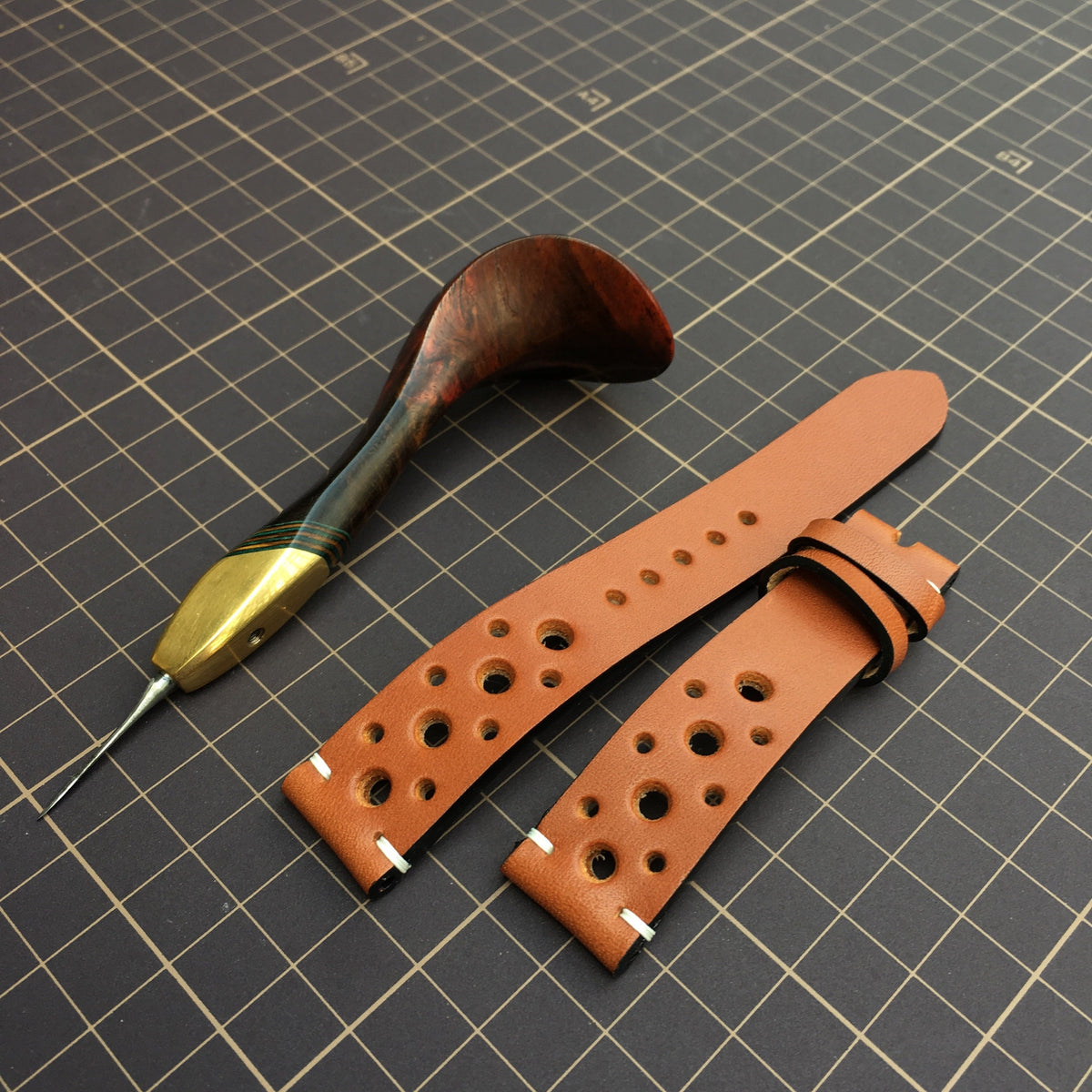 Rally Badalassi Carlo Watch Strap Leather I Watch band size 18mm,20mm,22mm,24mm