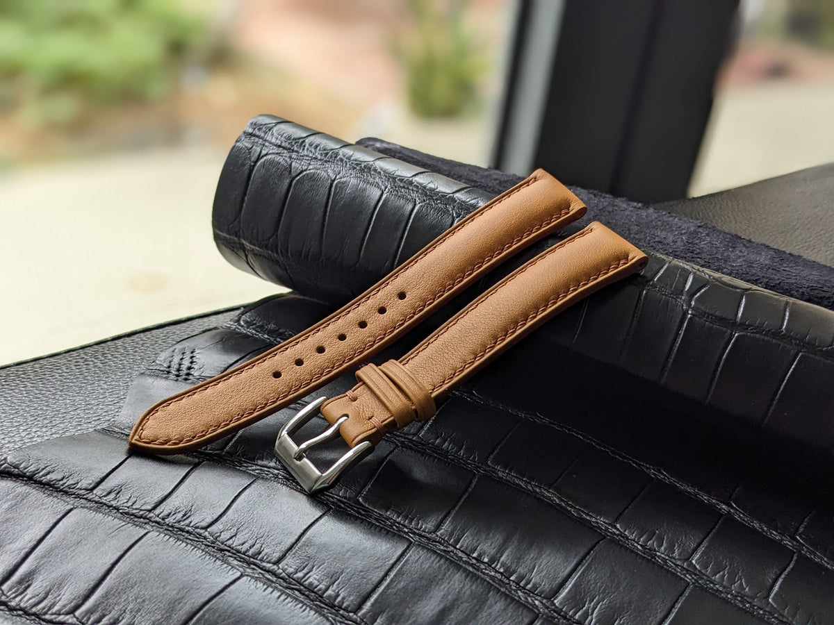 Nappa Leather Watch Strap Handmade I Watch band size 18mm,20mm,22mm,24mm