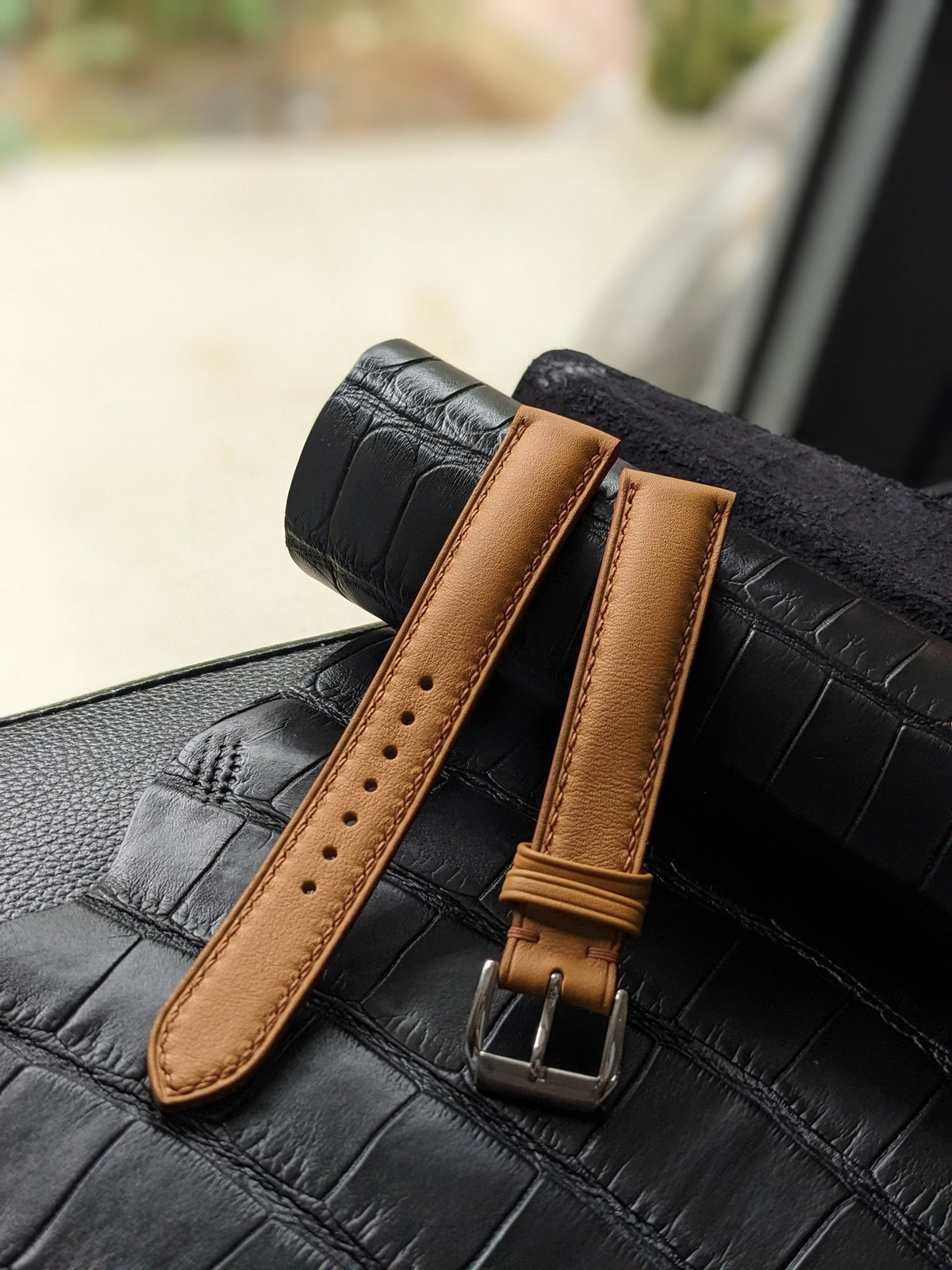 Nappa Leather Watch Strap Handmade I Watch band size 18mm,20mm,22mm,24mm