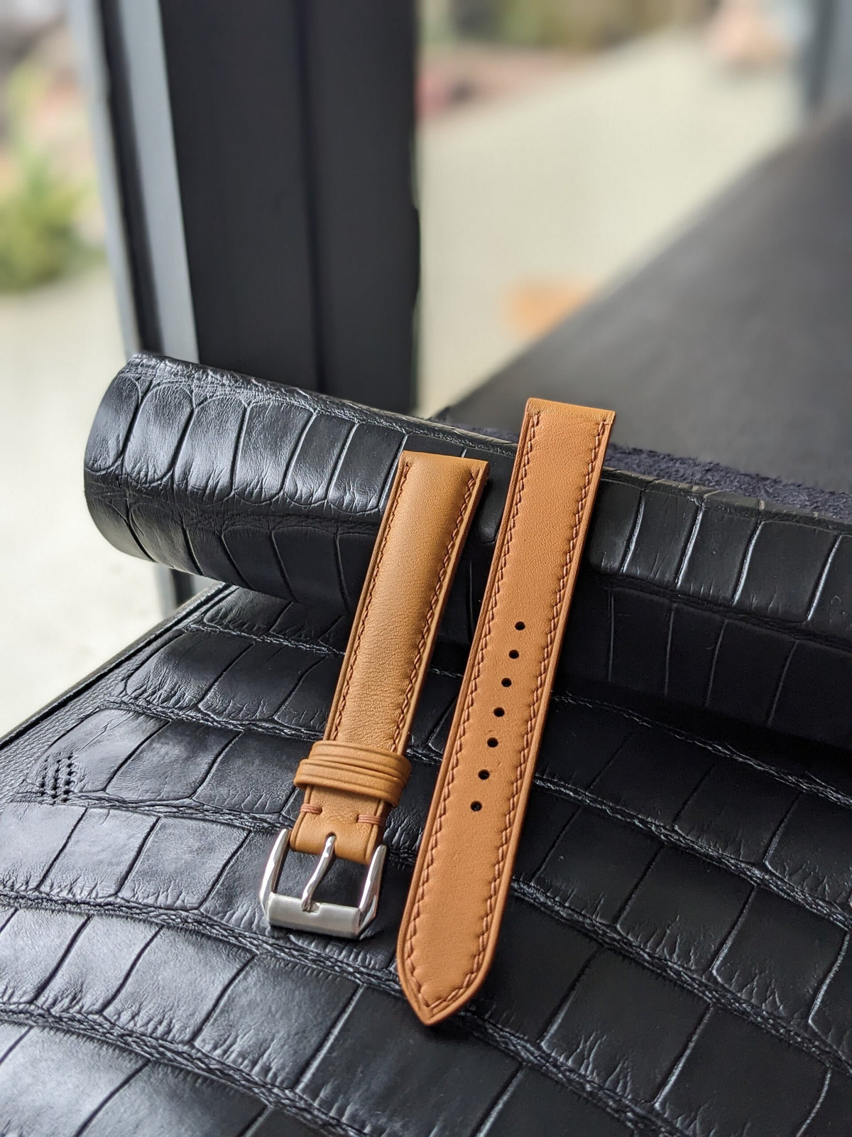Nappa Leather Watch Strap Handmade I Watch band size 18mm,20mm,22mm,24mm