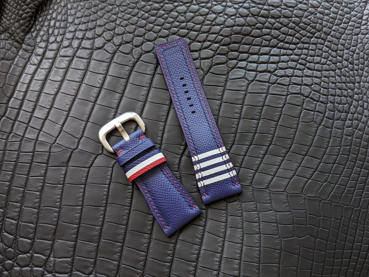 Epsom Leather Watch Strap for Sevenfriday – Handmade | 18mm to 24mm
