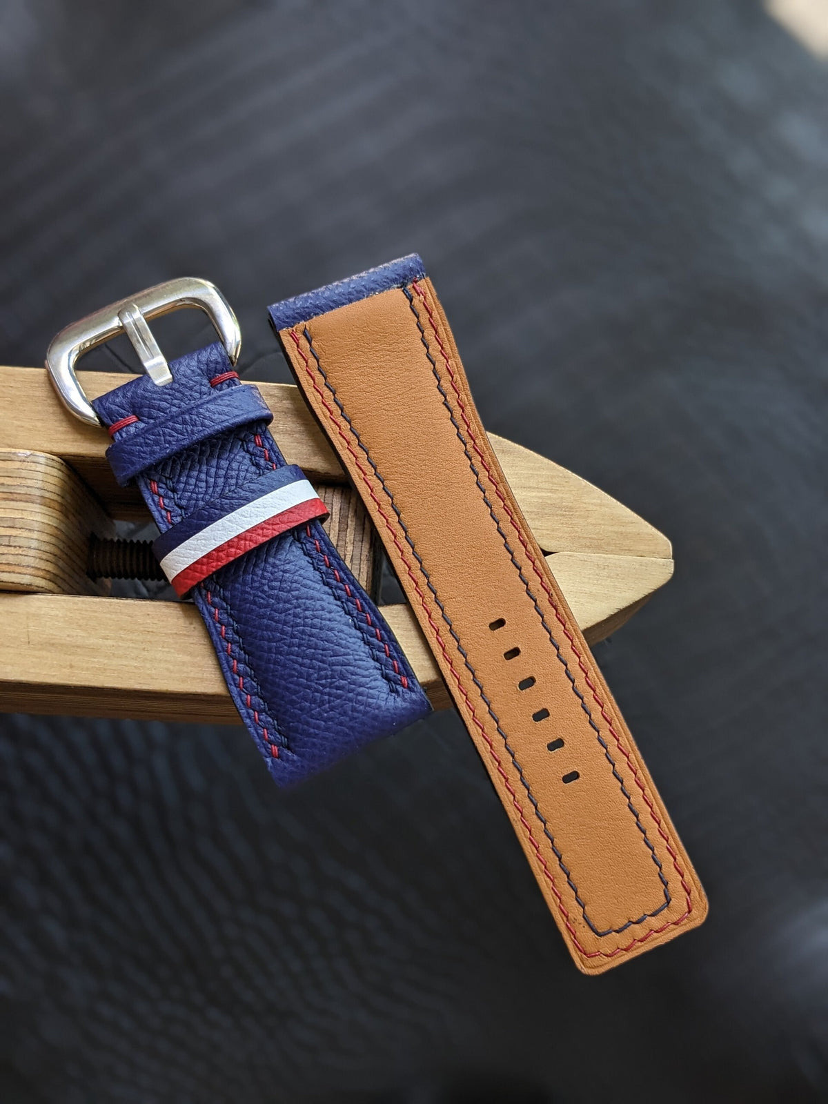 Epsom Leather Watch Strap for Sevenfriday – Handmade | 18mm to 24mm
