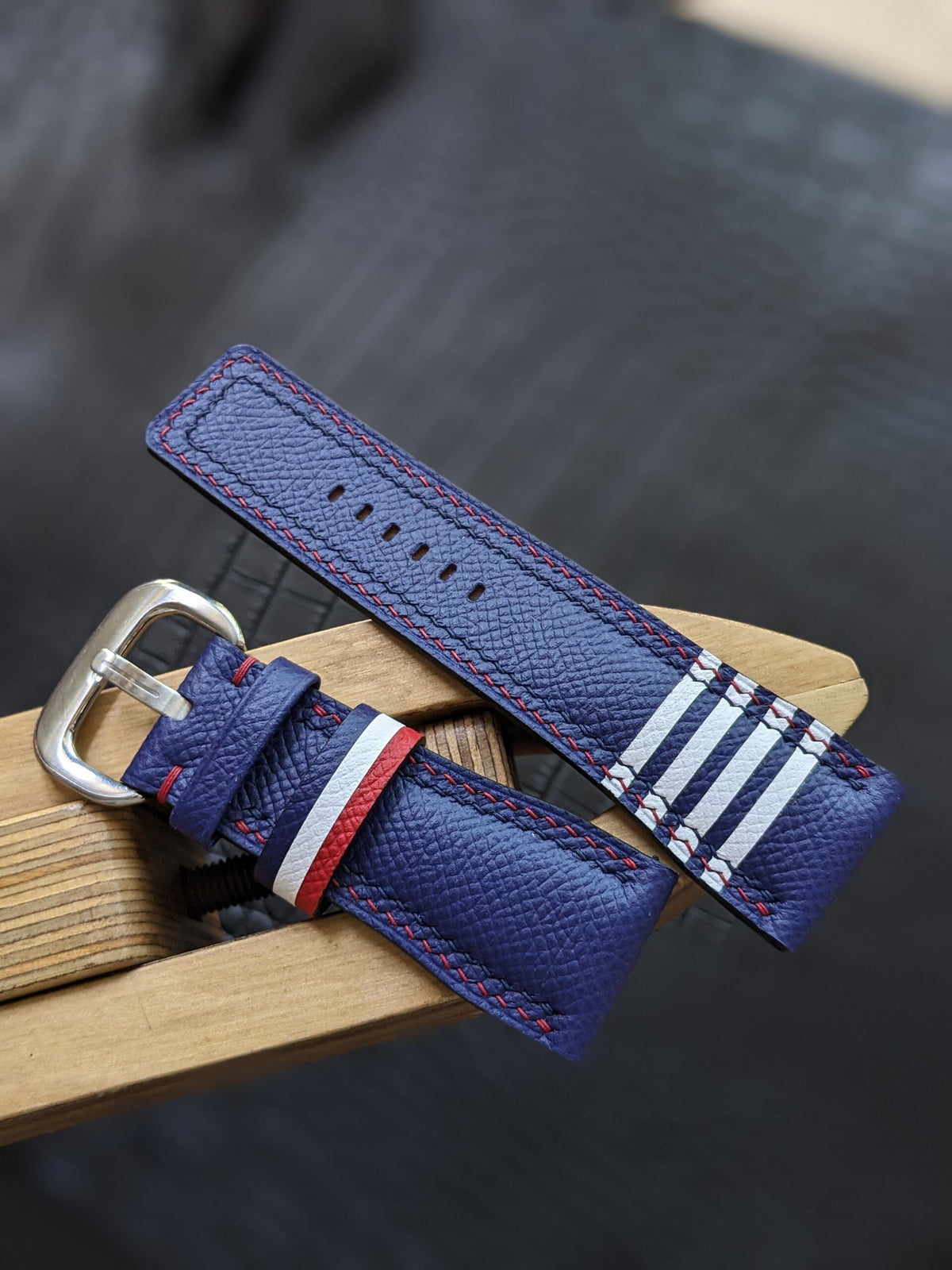 Epsom Leather Watch Strap for Sevenfriday – Handmade | 18mm to 24mm