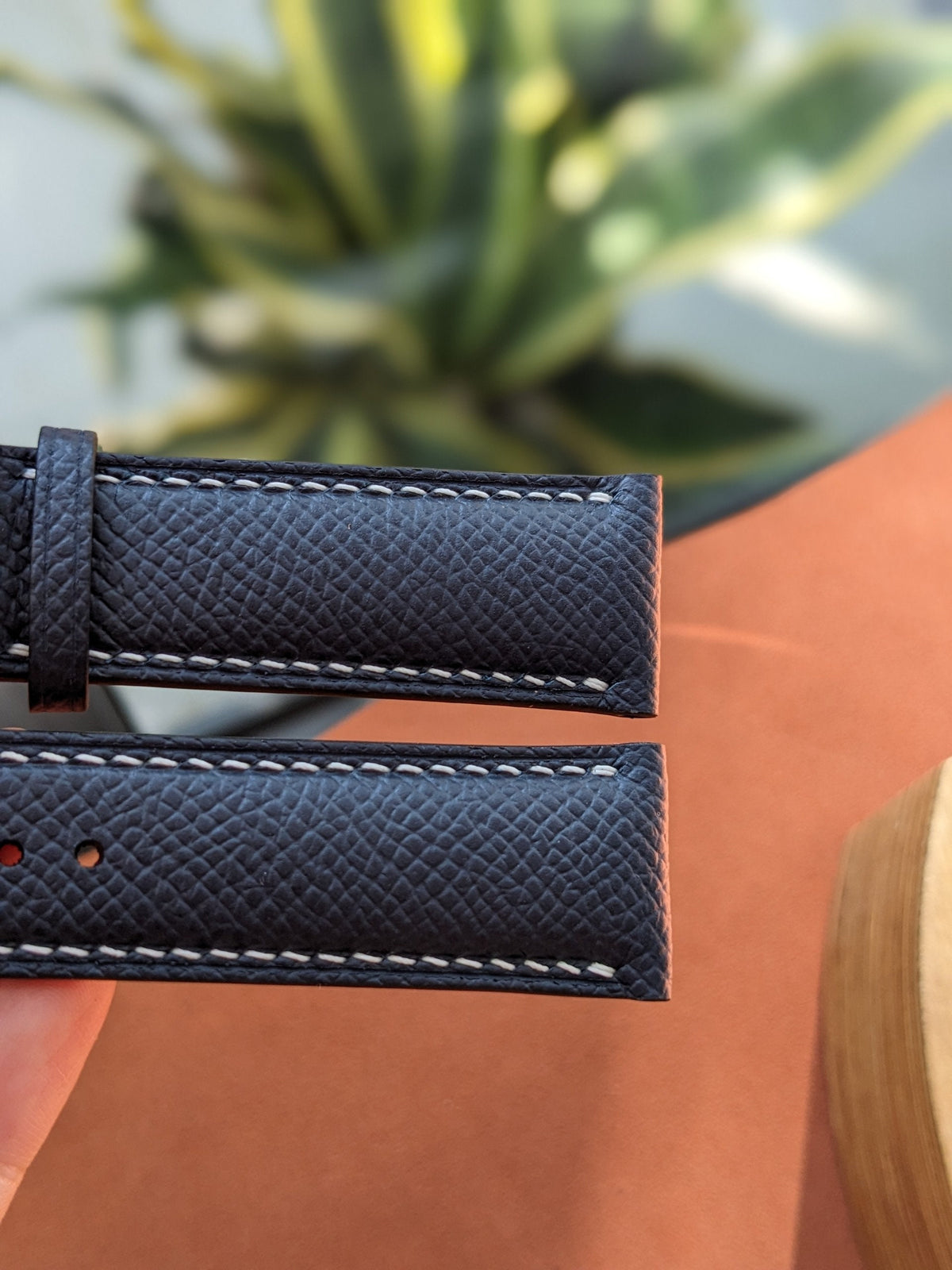 Epsom Leather Watch Strap | Handcrafted Band 18–24mm