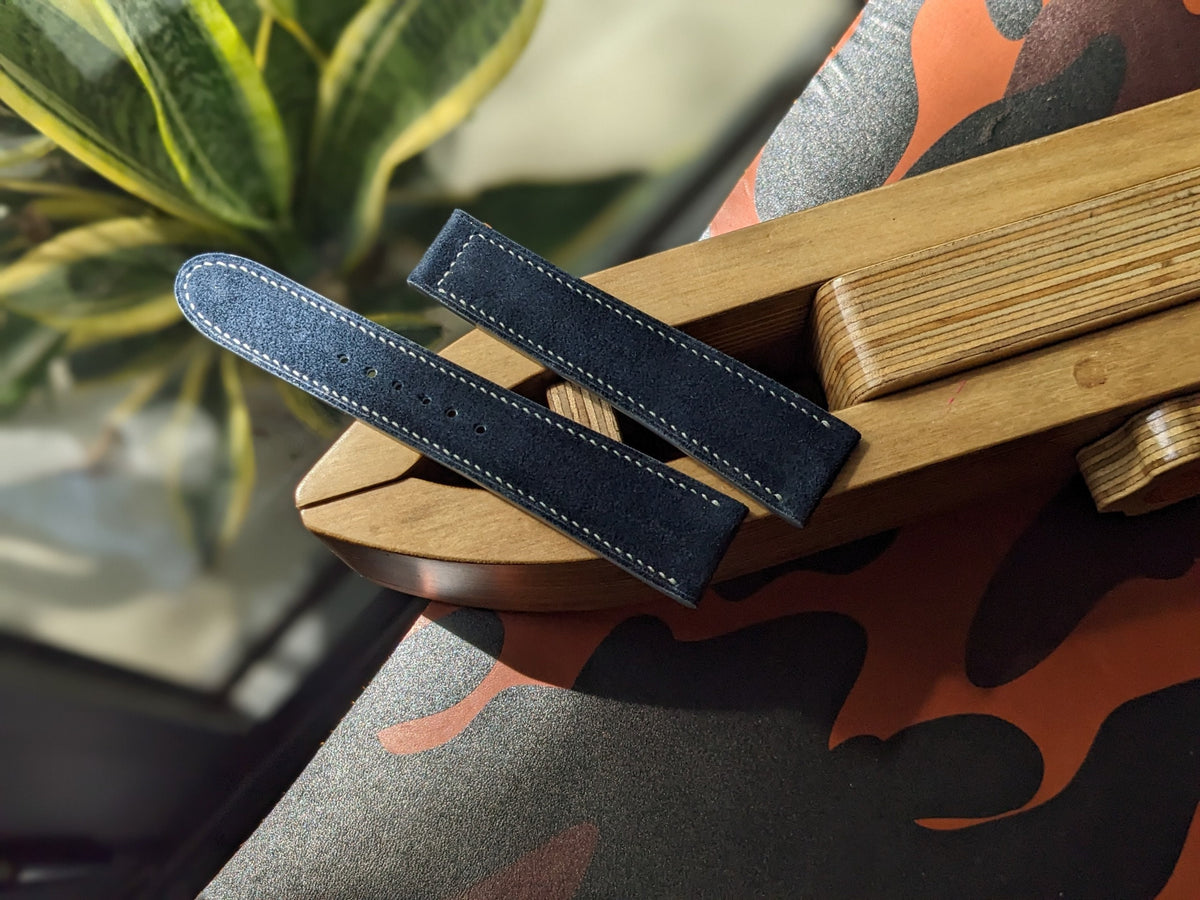 Suede Sheep Leather Watch Strap I Watch band size 18mm,20mm,22mm,24mm