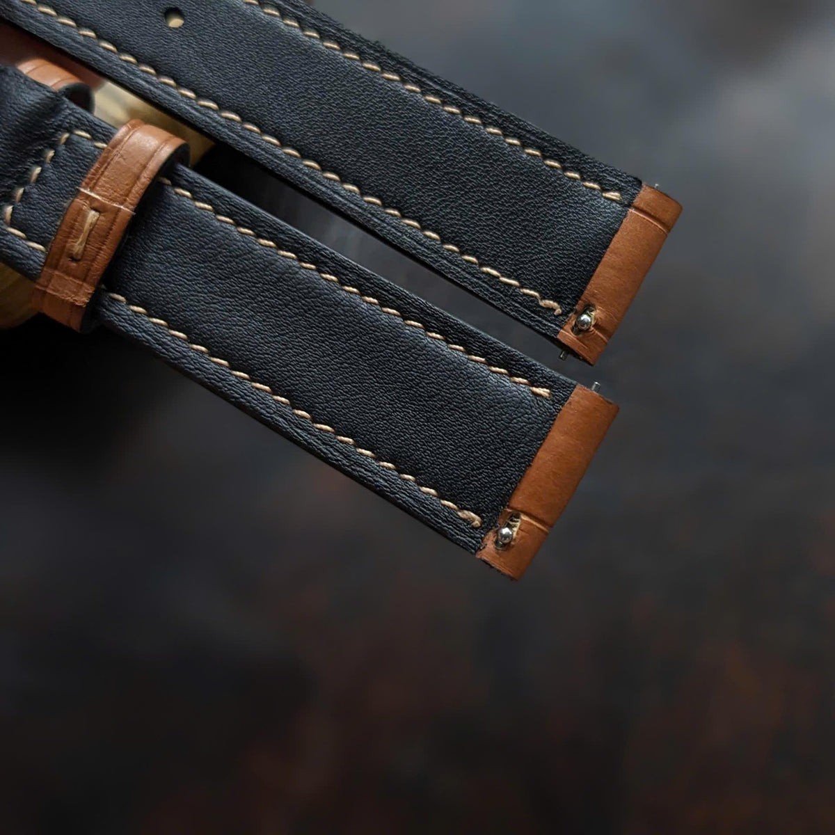 Quick Release Alligator Watch Strap | Handcrafted Leather Band 18–24mm