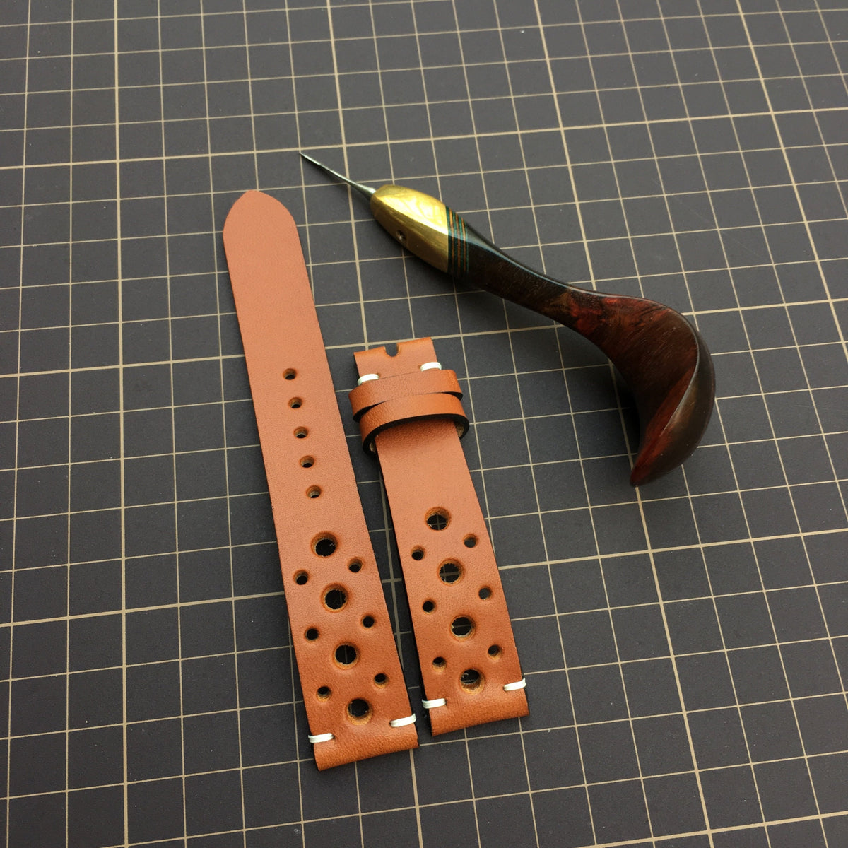 Rally Badalassi Carlo Watch Strap Leather I Watch band size 18mm,20mm,22mm,24mm