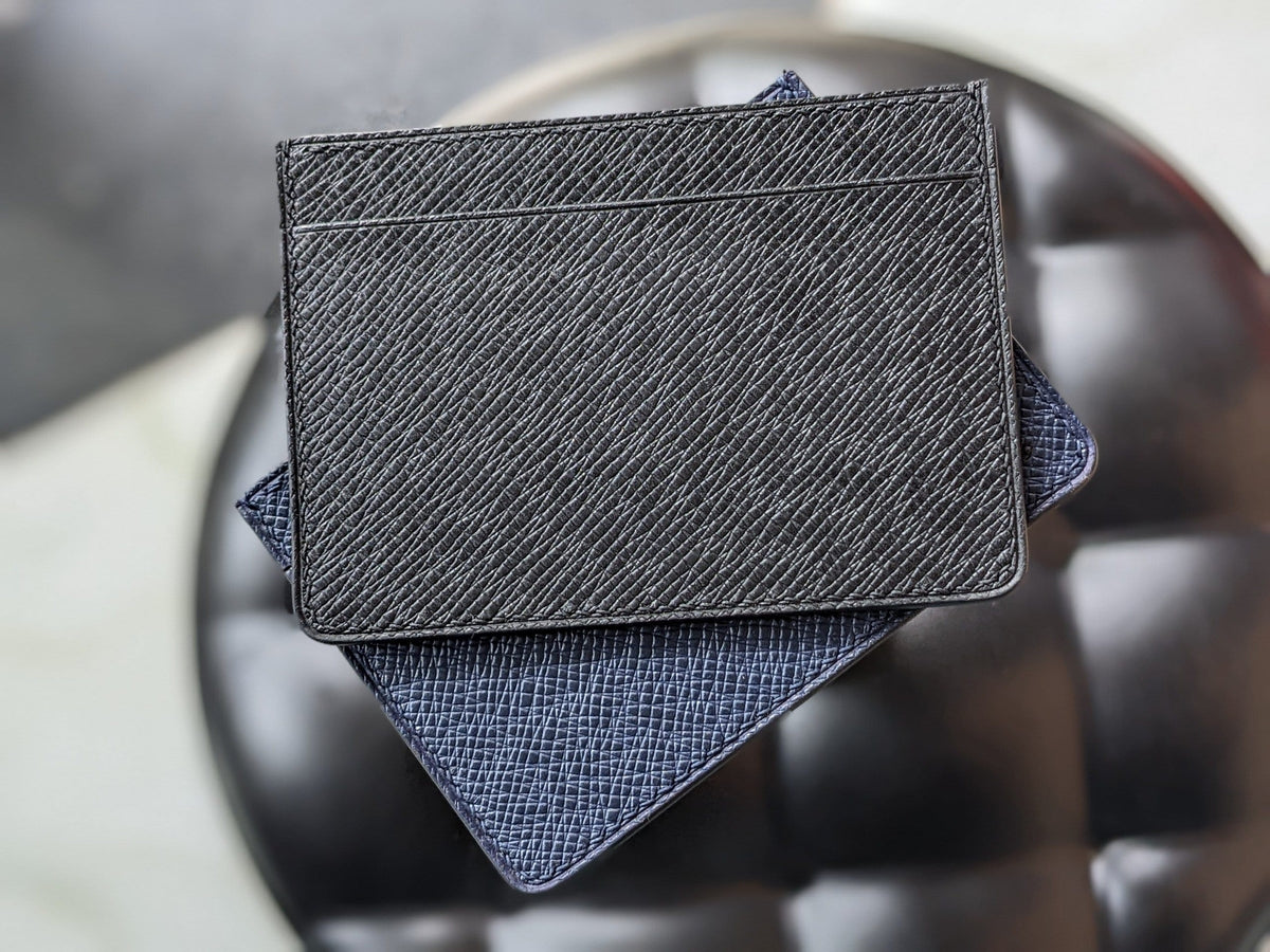 Handmade Taiga Leather Card Holder - Luxury and Durability Combined
