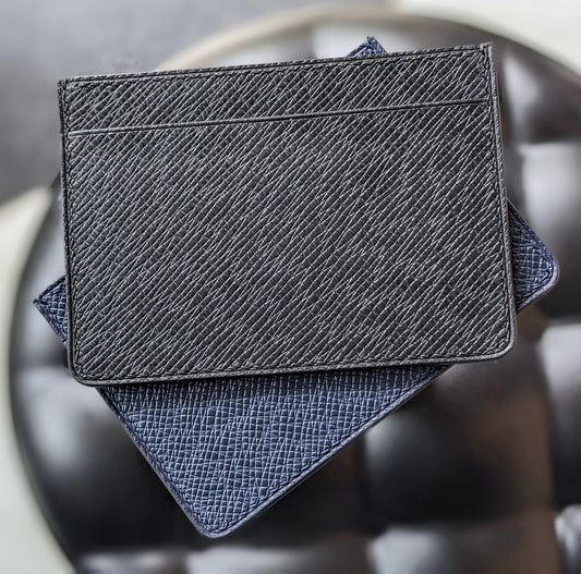 Handmade Taiga Leather Card Holder - Luxury and Durability Combined