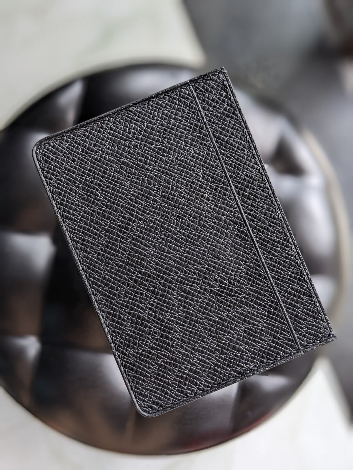 Handmade Taiga Leather Card Holder - Luxury and Durability Combined