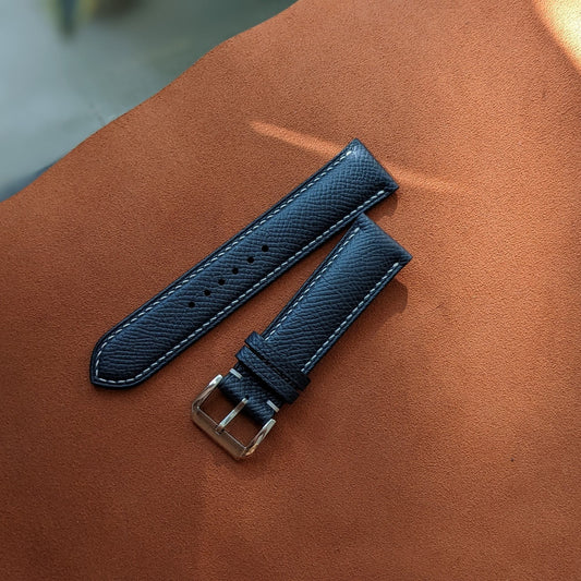 Epsom Leather Watch Strap | Handcrafted Band 18–24mm