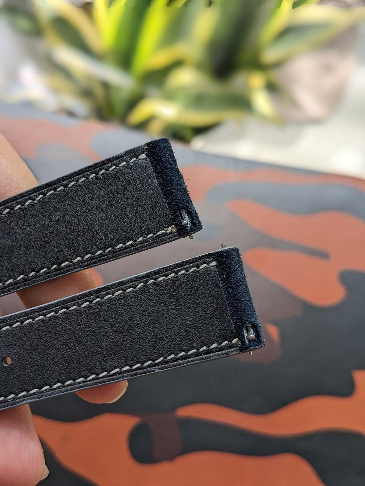Suede Sheep Leather Watch Strap I Watch band size 18mm,20mm,22mm,24mm